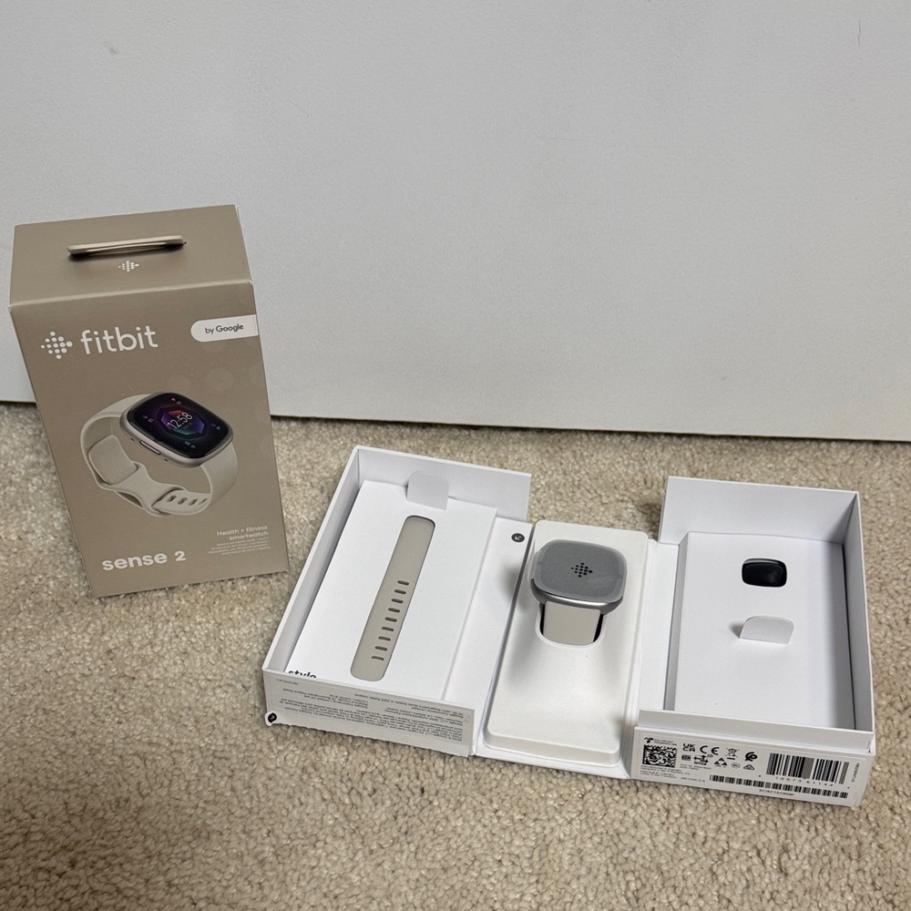 Fitbit Sense 2 Lunar White Smartwatch